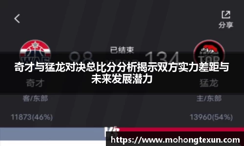 奇才与猛龙对决总比分分析揭示双方实力差距与未来发展潜力